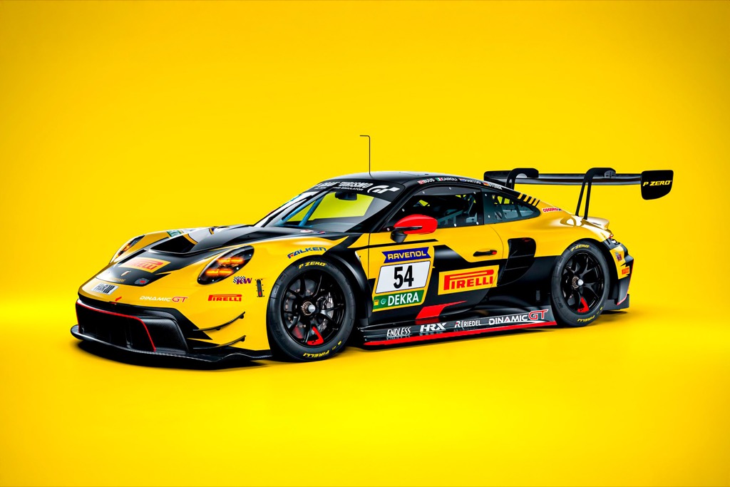 Bastian Buus skyder 2025-sæsonen i gang på Nürburgring.
(Foto: Dinamic GT)